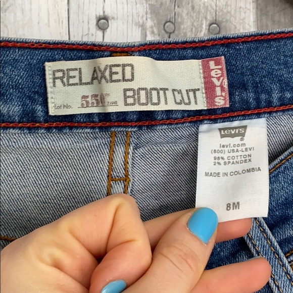 Levi mid rise jeans size 8 - Picture 6 of 8